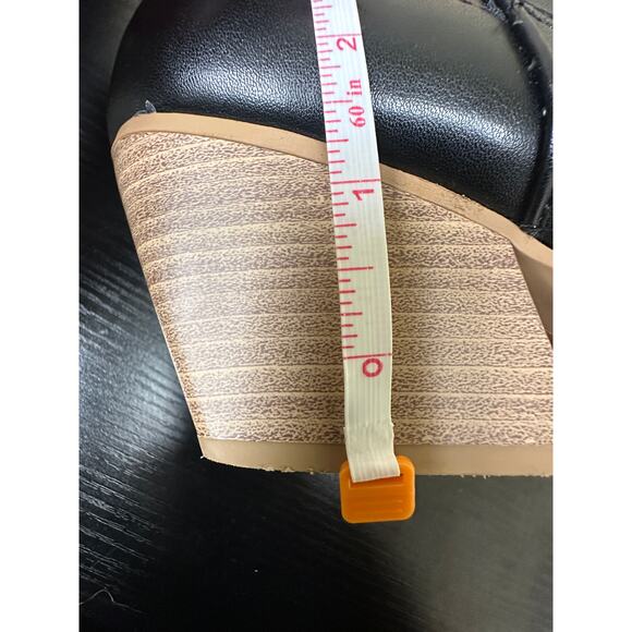 Soda Size 9 Cowgirl Western Embroidered Ankle Boots Bootie Pointed Toe Black - Picture 11 of 13